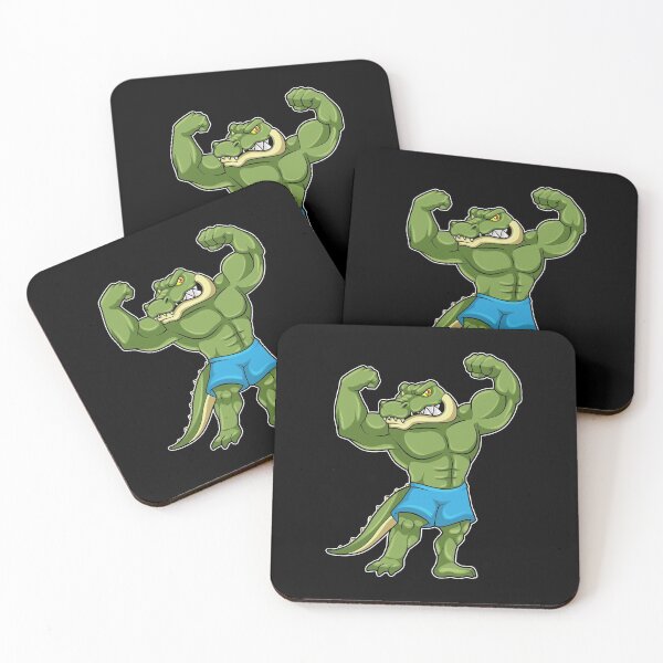 Item preview, Crocodile Bodybuilder Bodybuilding Sports designed and sold by Snabdesign84.