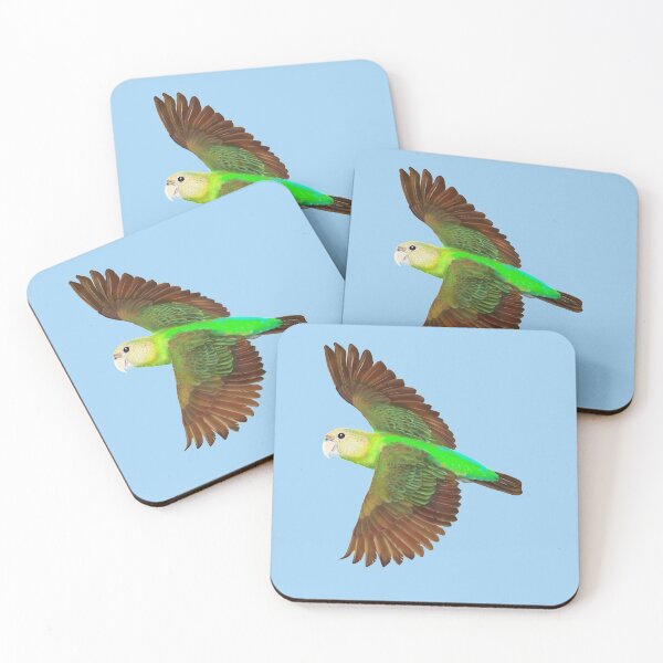 Item preview, Cape Parrot Flying 2 (#2 in series of 3) designed and sold by pjlatasdvm.