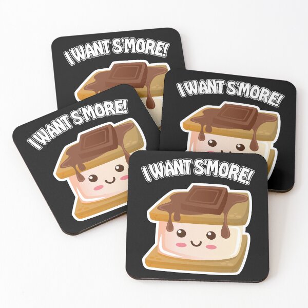 Item preview, I Want S'More! Cute Camping  designed and sold by LeGND.