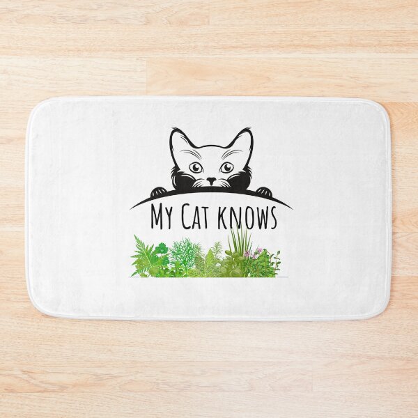 Item preview, My cat knows catlovers T-Shirt designed and sold by 3TFashion.