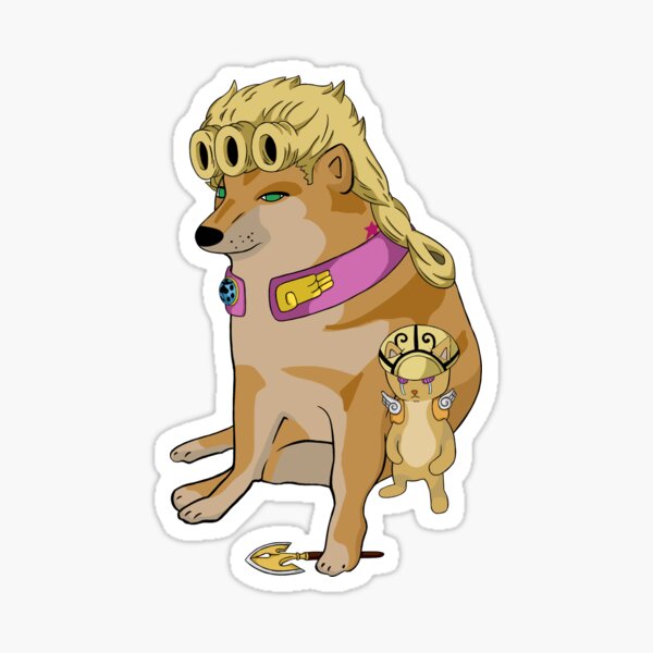 Giorno Giovanna Stickers  JoJo's Bizarre Adventure – AJTouch