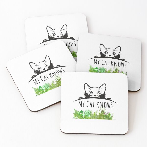 Item preview, My cat knows catlovers T-Shirt designed and sold by 3TFashion.