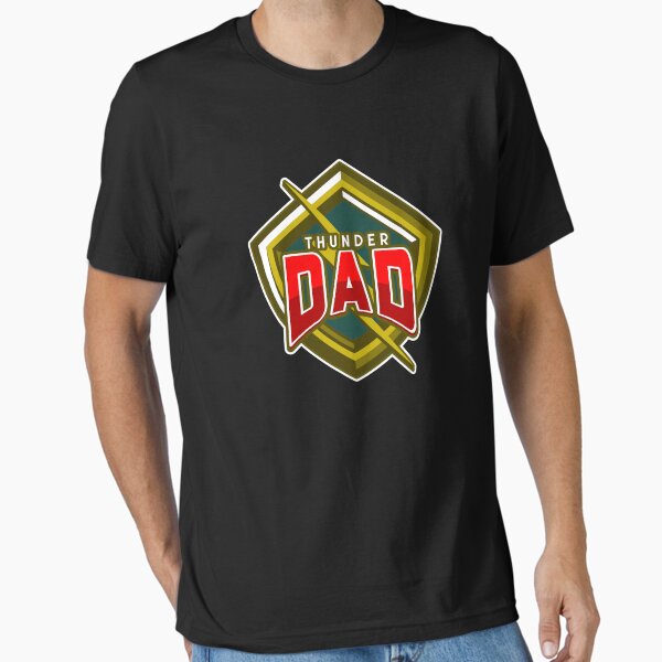 Thunder Dad funny fathers day gift papa Essential T-Shirt
