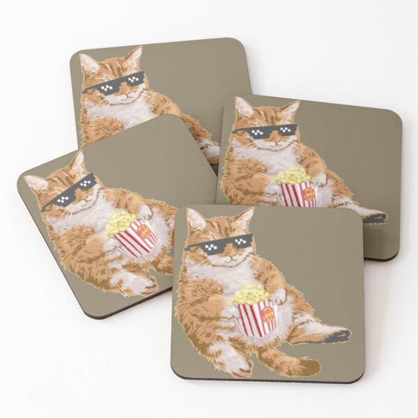 Item preview, Crone Cat Wearing Sunglasses designed and sold by Moni3572.
