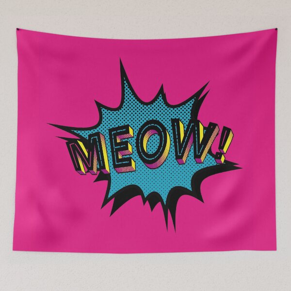 Item preview, Pop art MEOW! designed and sold by SnarkyDoodles.