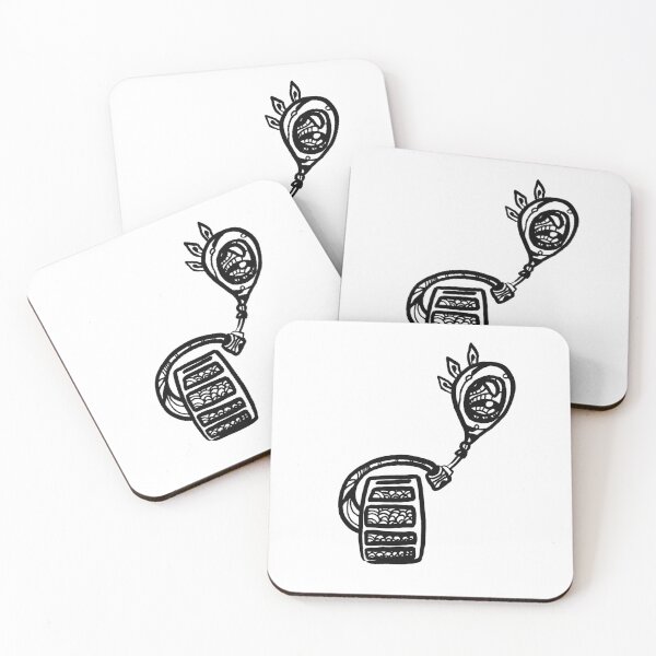 Item preview, Lampy The Robot Mandala | Zentangle designed and sold by The Nerd Gift Source.