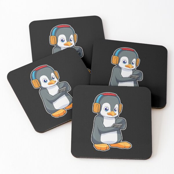 Item preview, Penguin Headphone Music designed and sold by Snabdesign84.