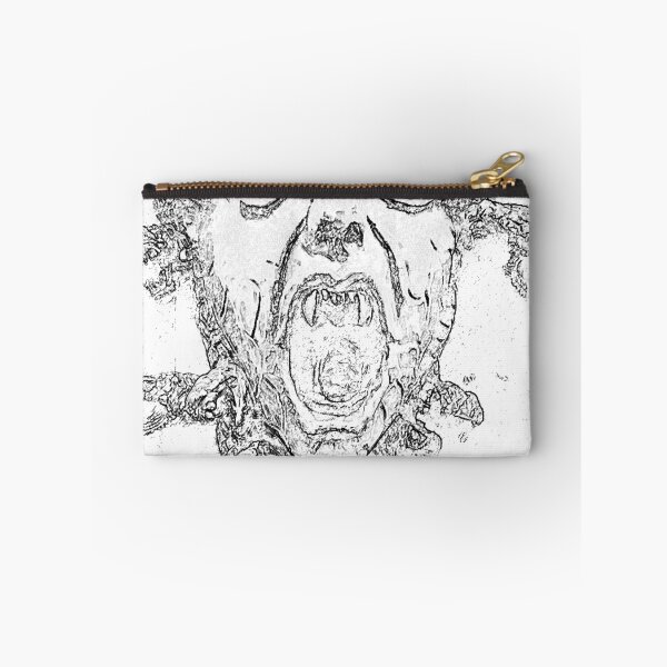 Item preview, Medusa the Stone Faced Snake - Black and White Ver. 2 - designed and sold by Black-and-Red.