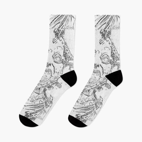 Item preview, Medusa the Stone Faced Snake - Black and White Ver. 2 - designed and sold by Black-and-Red.