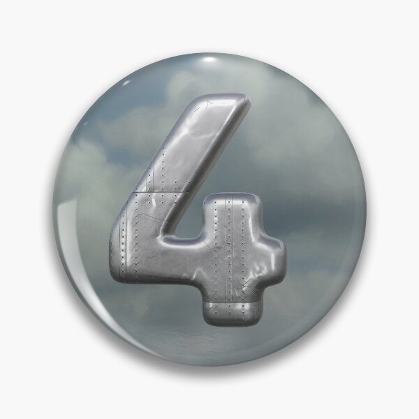 Item preview, Aviation Alphabet Number Four designed and sold by Elisabeth Lucas.
