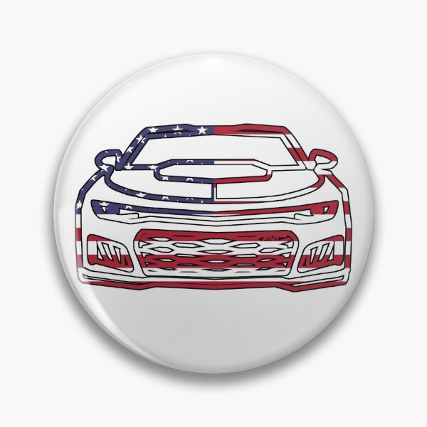 Item preview, 2021 Camaro ZL1 Outline Patriot edition designed and sold by FabFreakShop.