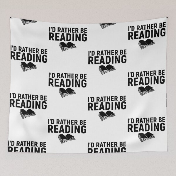 Item preview, I'd Rather Be Reading designed and sold by obedtheartist.