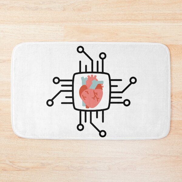 Item preview, Heart Computer Processor Black designed and sold by azure-ataraxia.