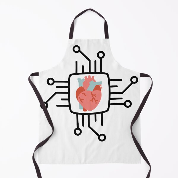 Item preview, Heart Computer Processor Black designed and sold by azure-ataraxia.