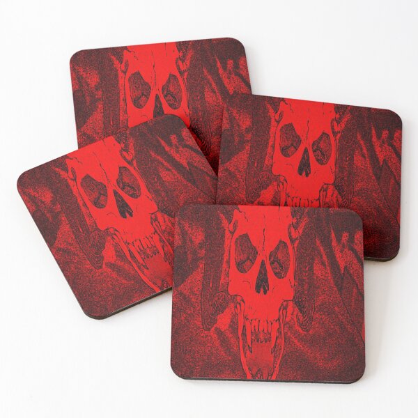 Item preview, Demon Skull of Penetrating Darkness designed and sold by Black-and-Red.