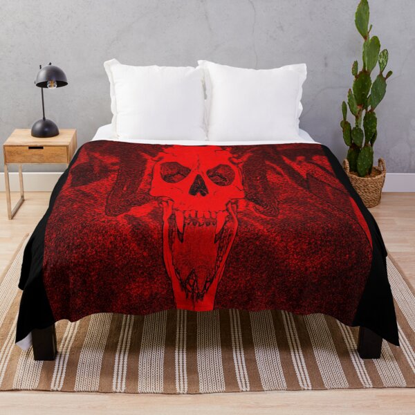 Item preview, Demon Skull of Penetrating Darkness designed and sold by Black-and-Red.