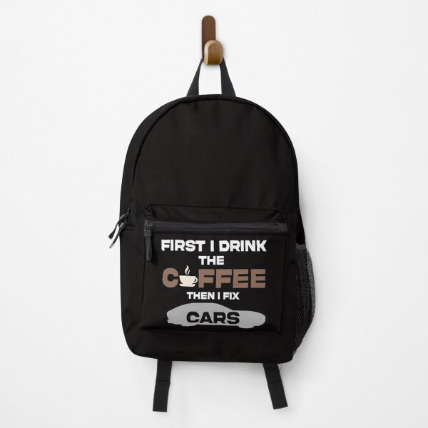 Item preview, first i drink coffee then i fix cars for auto mechanic designed and sold by joy4shirt.