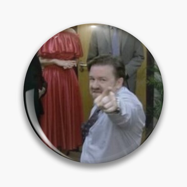 Item preview, David Brent pointing and smiling designed and sold by gameshowfan2001.