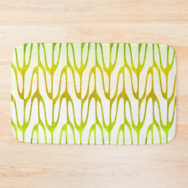 Item preview,  Sunny Ombre Retro Wave and Curves Pattern  designed and sold by TextileInstinct.
