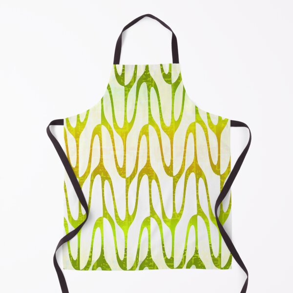 Item preview,  Sunny Ombre Retro Wave and Curves Pattern  designed and sold by TextileInstinct.