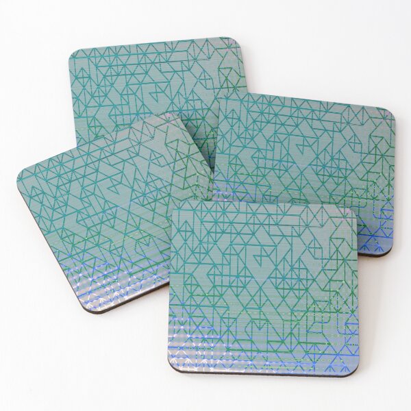 Item preview, Abstract Color Grid Lines  designed and sold by KevenTees.