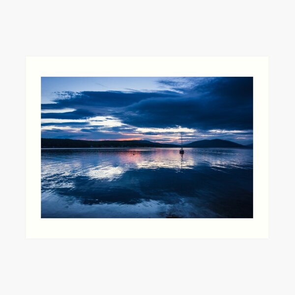 Rothesay Bay After Sunset Art Print