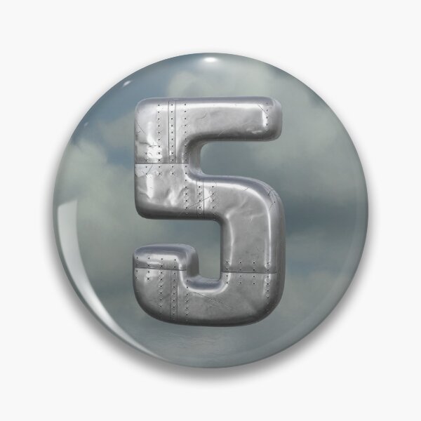Item preview, Aviation Alphabet Number Five designed and sold by Elisabeth Lucas.