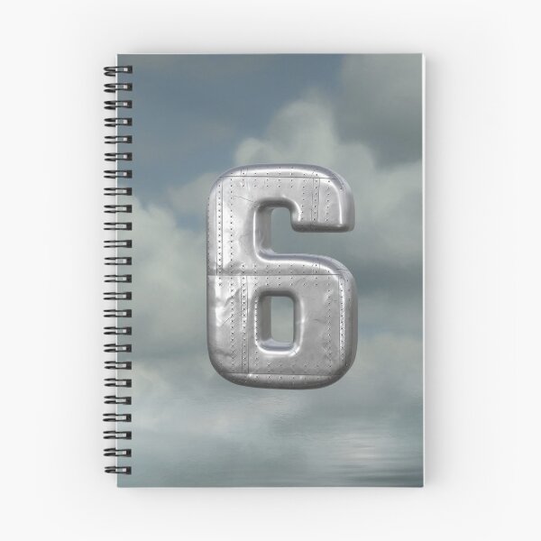 Item preview, Aviation Alphabet Number Six designed and sold by Elisabeth Lucas.