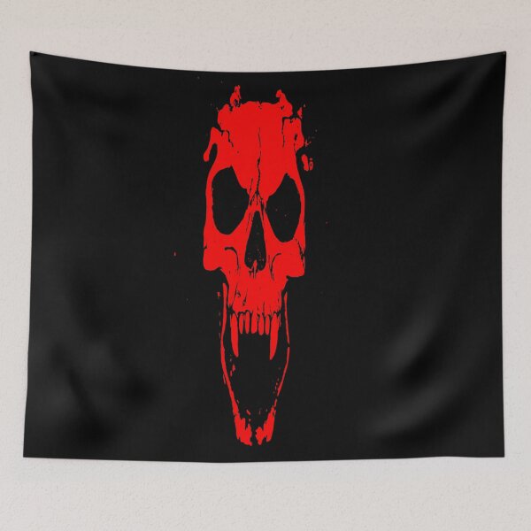 Item preview, Demon Skull of Penetrating Darkness Version 2 designed and sold by Black-and-Red.