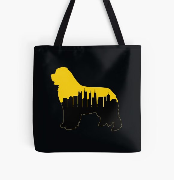 Chicago Newf All Over Print Tote Bag