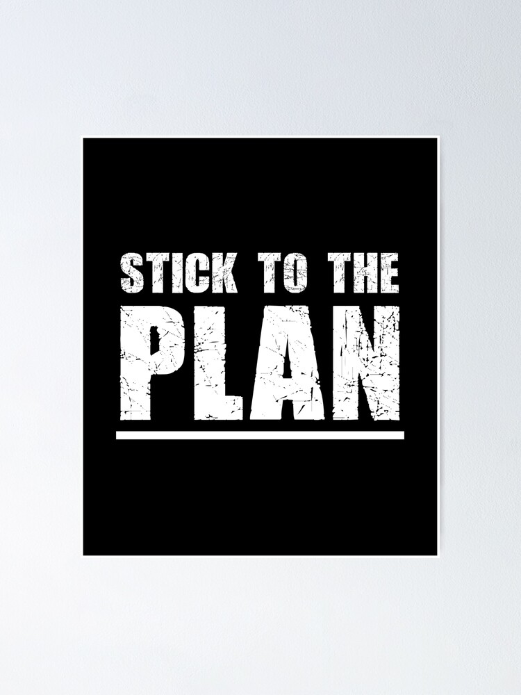 It is possible.: Have a plan then stick to the plan.
