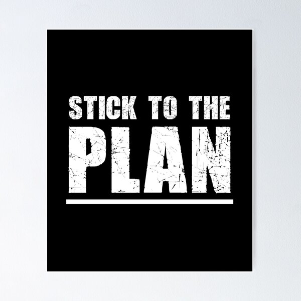 It is possible.: Have a plan then stick to the plan.