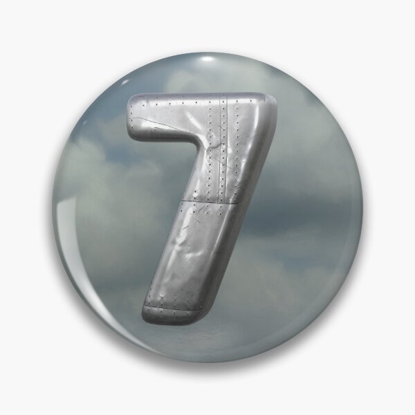 Item preview, Aviation Alphabet Number Seven designed and sold by Elisabeth Lucas.
