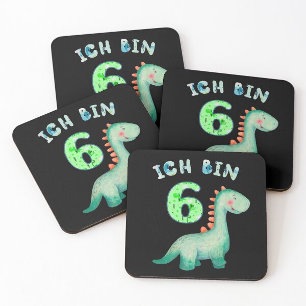 Item preview, Dinosauerier I'm 6 - Dino children's birthday designed and sold by Shirt-Designs.