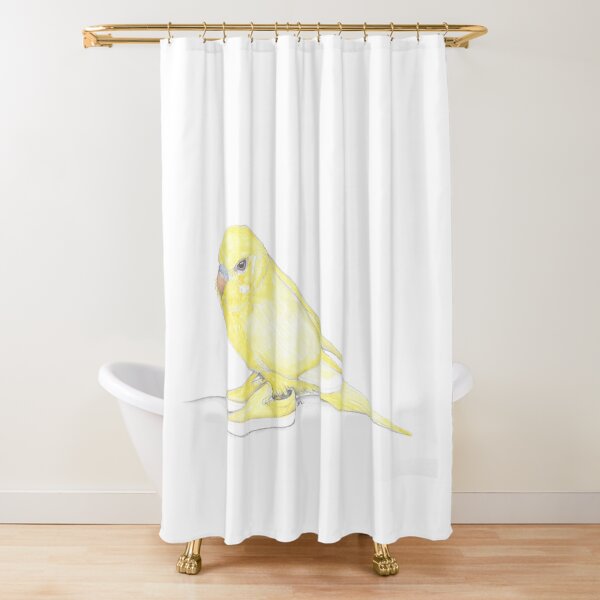Item preview, Yellow Parakeet in Sneakers designed and sold by JimsBirds.