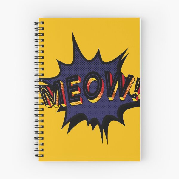 Item preview, Pop art MEOW! - Yellow designed and sold by SnarkyDoodles.
