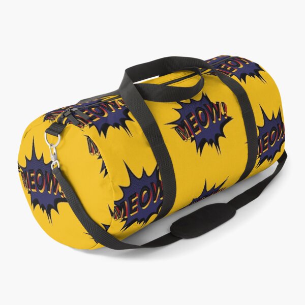 Item preview, Pop art MEOW! - Yellow designed and sold by SnarkyDoodles.