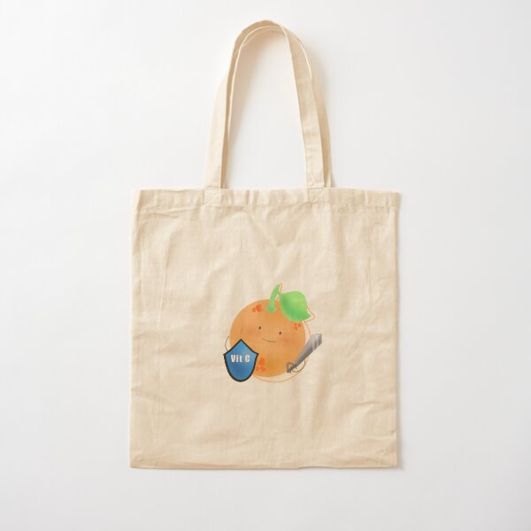 Orange knight always protecting by your side Cotton Tote Bag