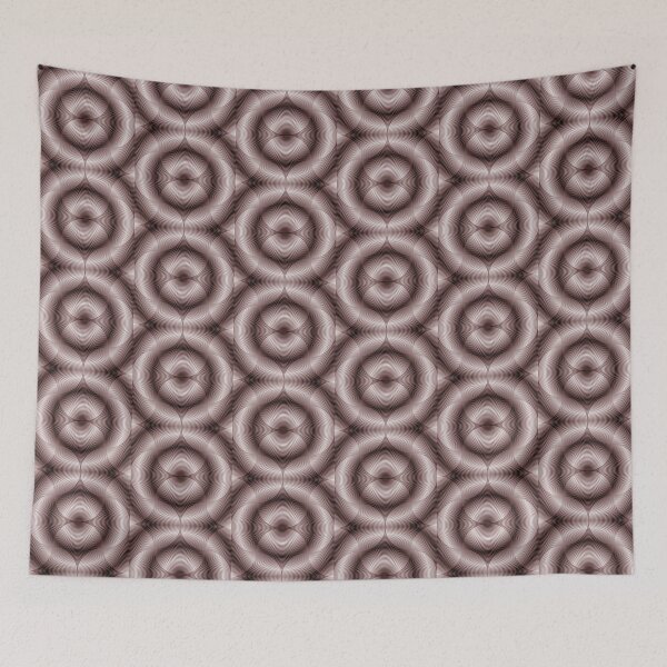 Item preview, Black White Brown Line Pattern designed and sold by Zareen Sayyed.