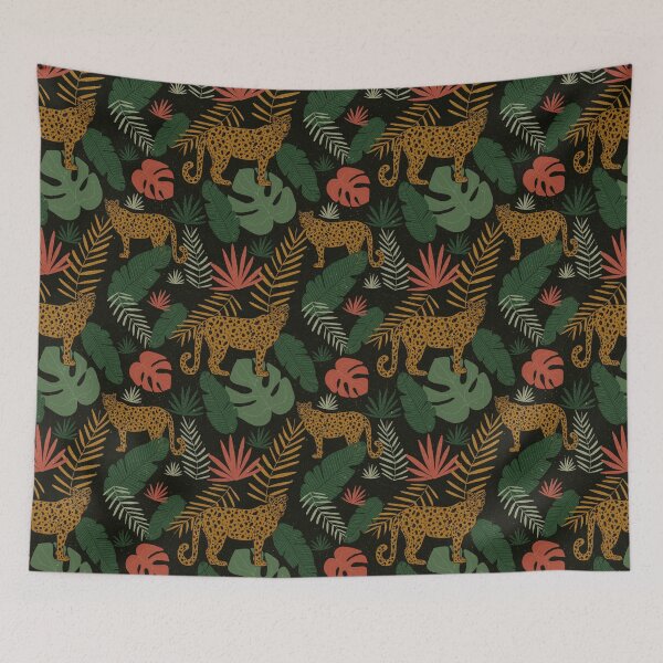 Item preview, Leopard Jungle Pattern designed and sold by KatrinElise.