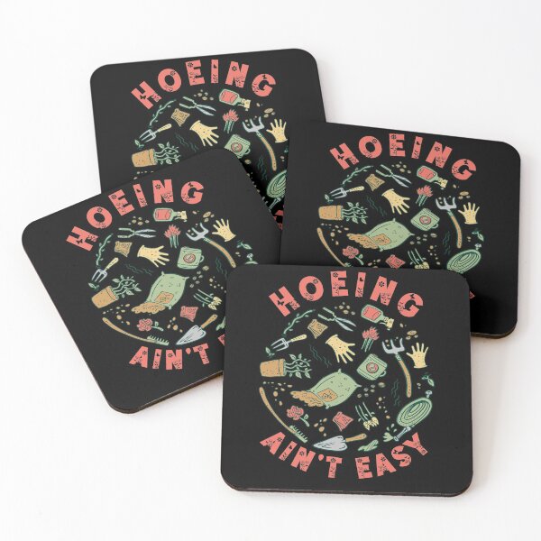 Item preview, Hoeing Ain't Easy designed and sold by Echo Dusk.