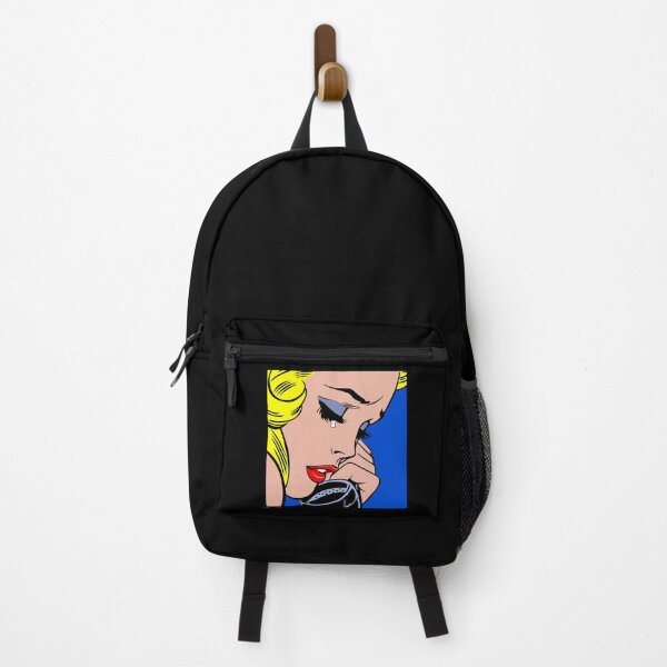 Item preview, Crying Comic Girl / girl crying on the phone // Pop Art Woman Vintage / designed and sold by jamal el annague.
