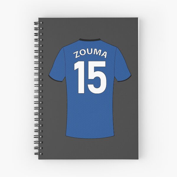Artikelvorschau, Kurt Zouma Fußballtrikot mit Nummer entworfen und verkauft von Justtrendytees.