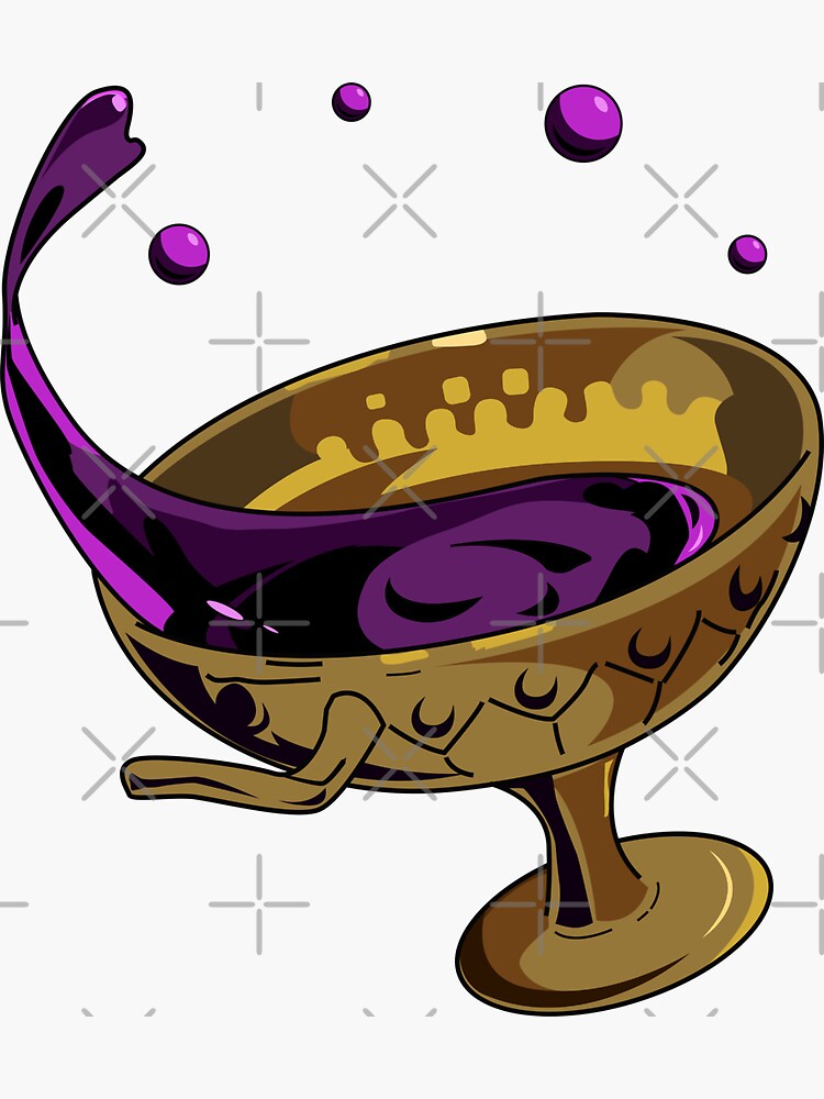 Dionysus Wine Chalice Hades Game Sticker By Migi Desu Redbubble