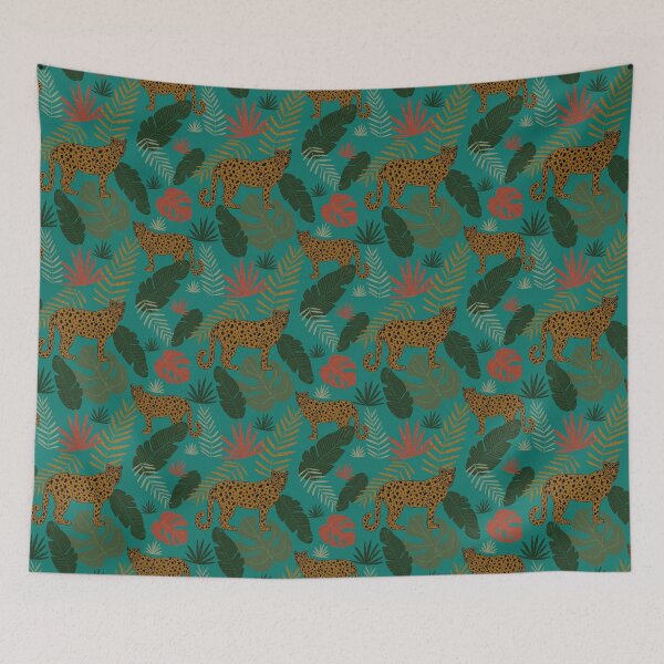 Item preview, Leopard Jungle Pattern designed and sold by KatrinElise.