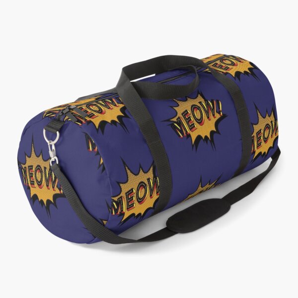 Item preview, Pop art MEOW! - Blue designed and sold by SnarkyDoodles.
