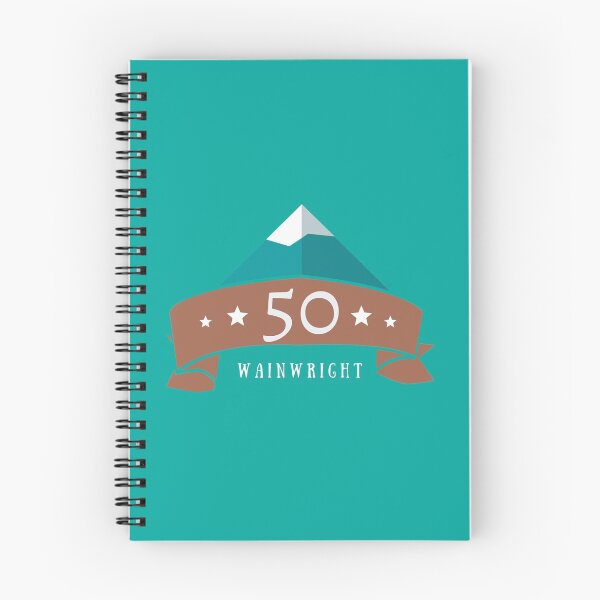 Item preview, Wainwright 50 - Completed Mountains designed and sold by WildBerryArt.