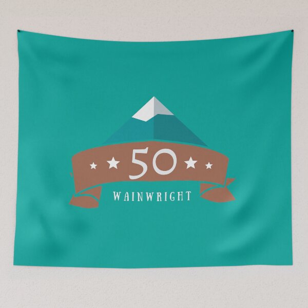 Item preview, Wainwright 50 - Completed Mountains designed and sold by WildBerryArt.