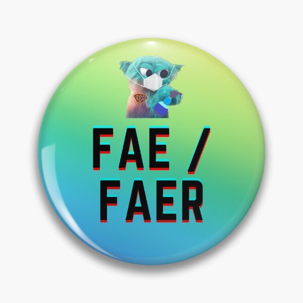 Item preview, Super COVID-19 Beebo Fae/Faer Pronoun designed and sold by Vancouver-Girl.