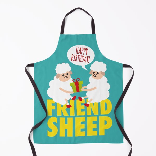Item preview, Happy Birthday Sheep | Funny Pet Puns | Gift Ideas designed and sold by Fluffy-Vectors.
